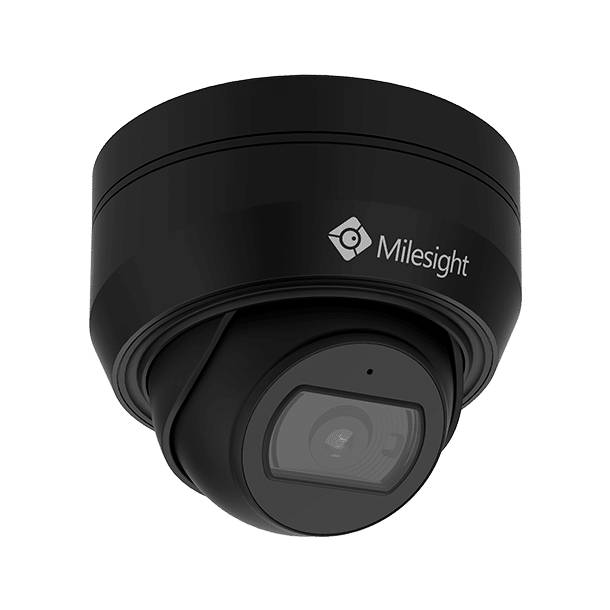 Milesight Mini Dome Ip Kamera - 5mp - 2.8mm - Sort