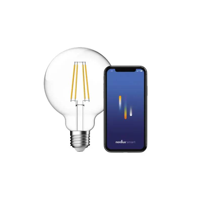 Nordlux Smart Light E27 G95 Led-Pre, 2200-6500k, 650lm, Bluetooth