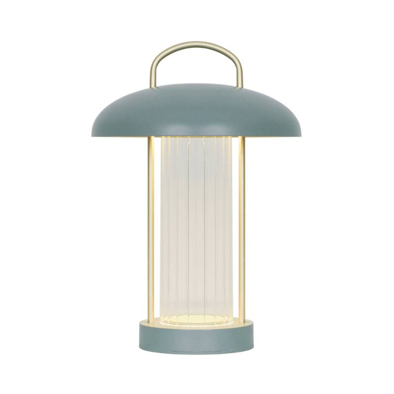 Mirano Portable Batteri-/ Bordlampe, Støvet Grøn - Nordlux