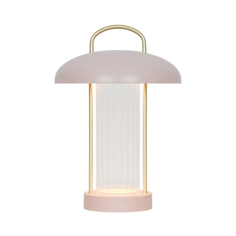 Mirano Portable Batteri-/ Bordlampe, Støvet Rosa - Nordlux