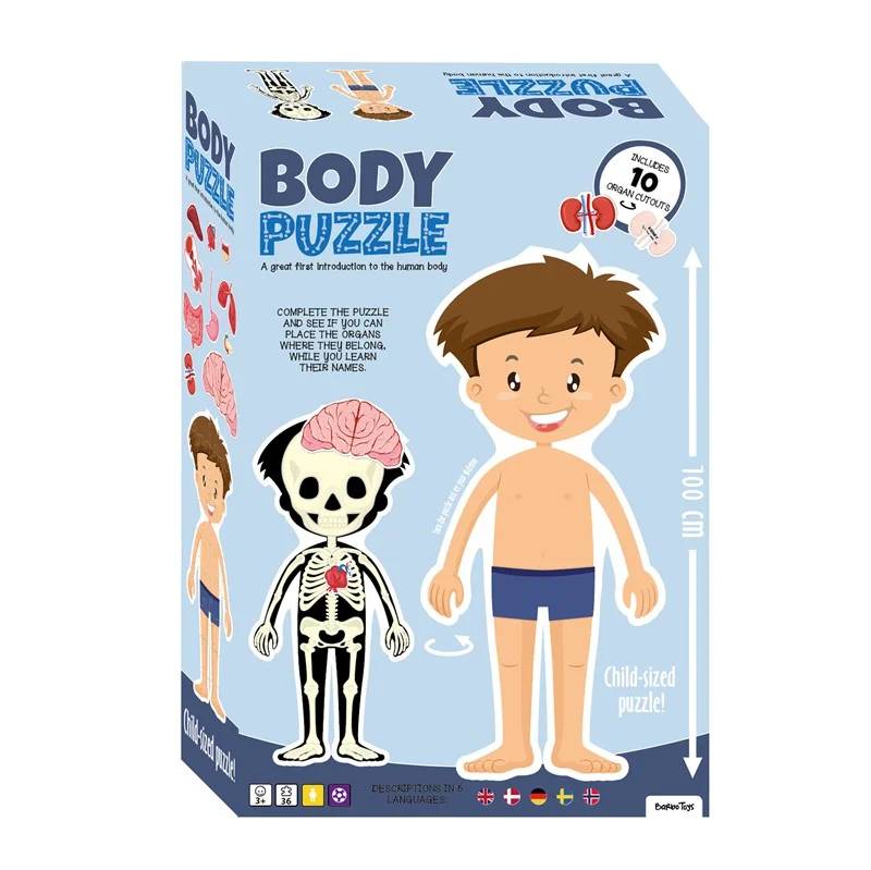 Krop Dreng Gulvpuslespil - Barbo Toys