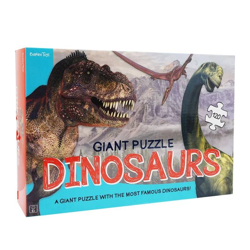 Dinosaur Gulvpuslespil - Barbo Toys
