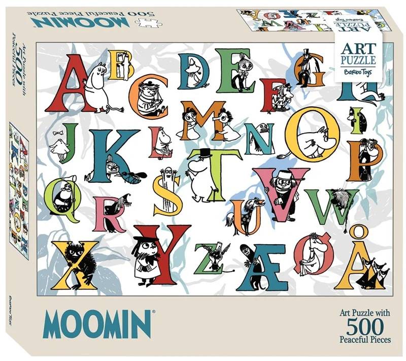 Mumitroldene Art Puslespil - 500 Brikker - Abc - Barbo Toys