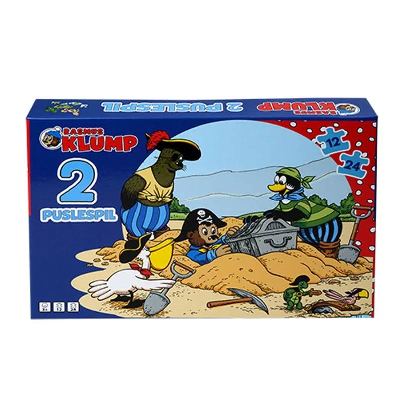 Rasmus Klump - Skattejagt 2-Puslespil - Barbo Toys