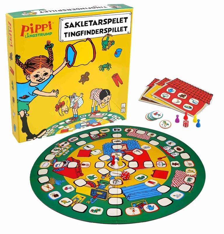 Pippi Langstrømpe - Tingfinder Spillet - Barbo Toys