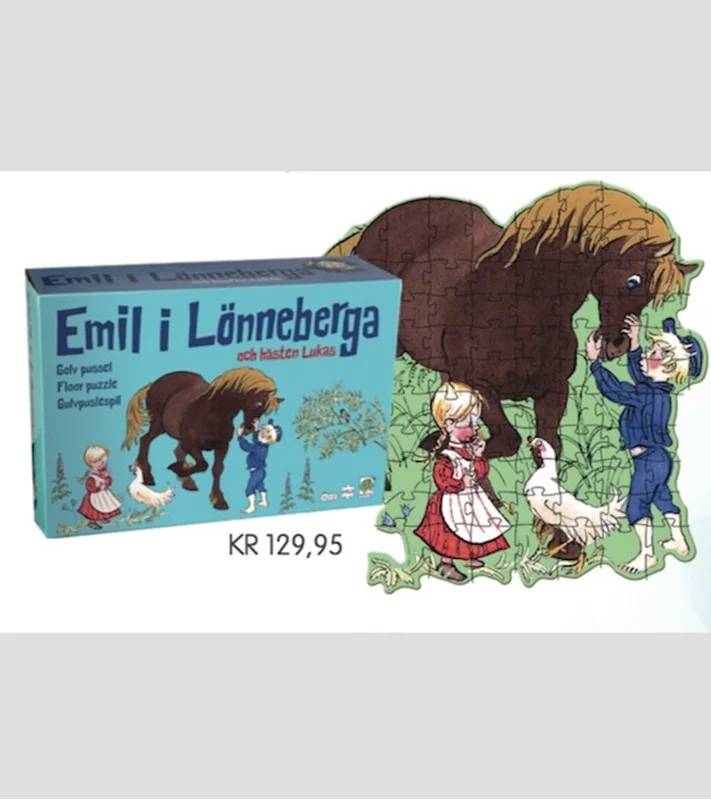 Emil Fra Lønneberg Gulvpuslespil - Barbo Toys