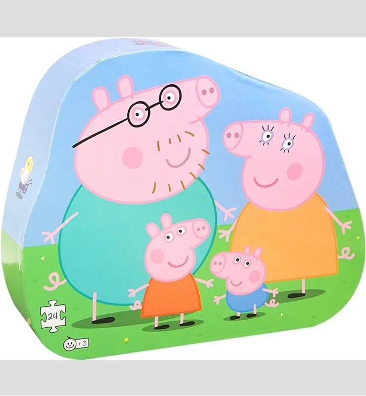 Gurli Gris Og Familien Puslespil - Barbo Toys