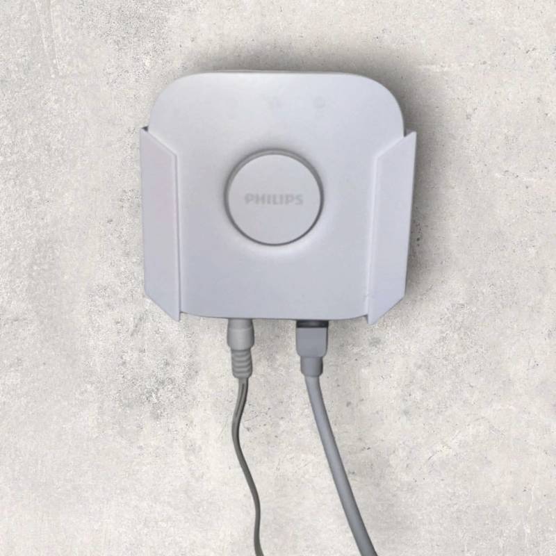 Philips Hue Bridge Monteringsbeslag - Jade Hvid - Jm Dimensions