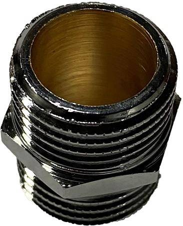Brystnippel 1/2'' Krom - Solar