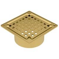 Overdel Square, Messingfarvet, Til Beton Og Fliser, 145x145 Mm, Stl - Blcher