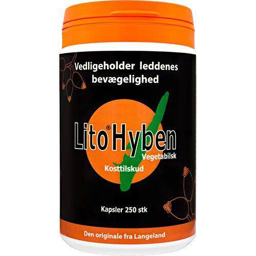 Lito Hyben Vegetabilsk Kapsel 250kap X 500mg - Hyben Vital