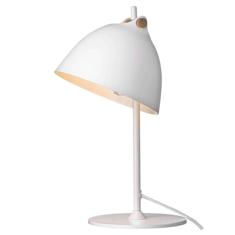 Outlet: Halo Design - århus Bordlampe ø18 G9, Hvid / Træ