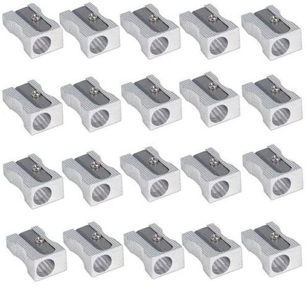 Q-Connect Metal Pencil Sharpeners Single Hole 20 Stk.