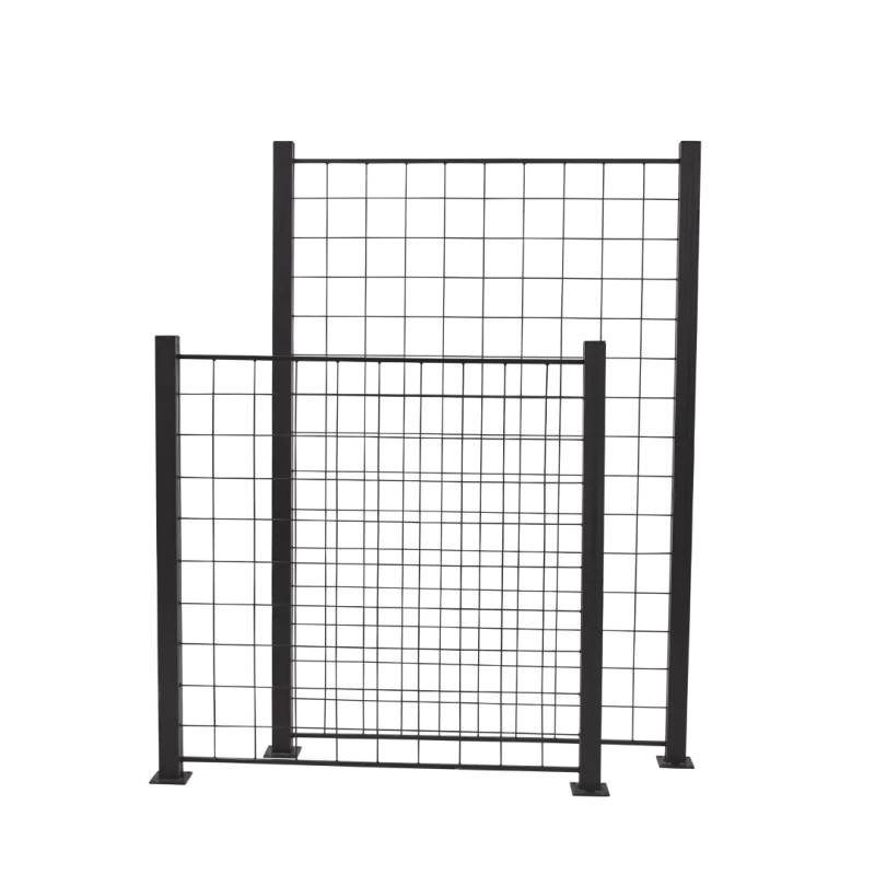 Espalie 100x100 Cm Sort Til Aluminium Stolpe - 116-035 - Nsh Nordic A/S