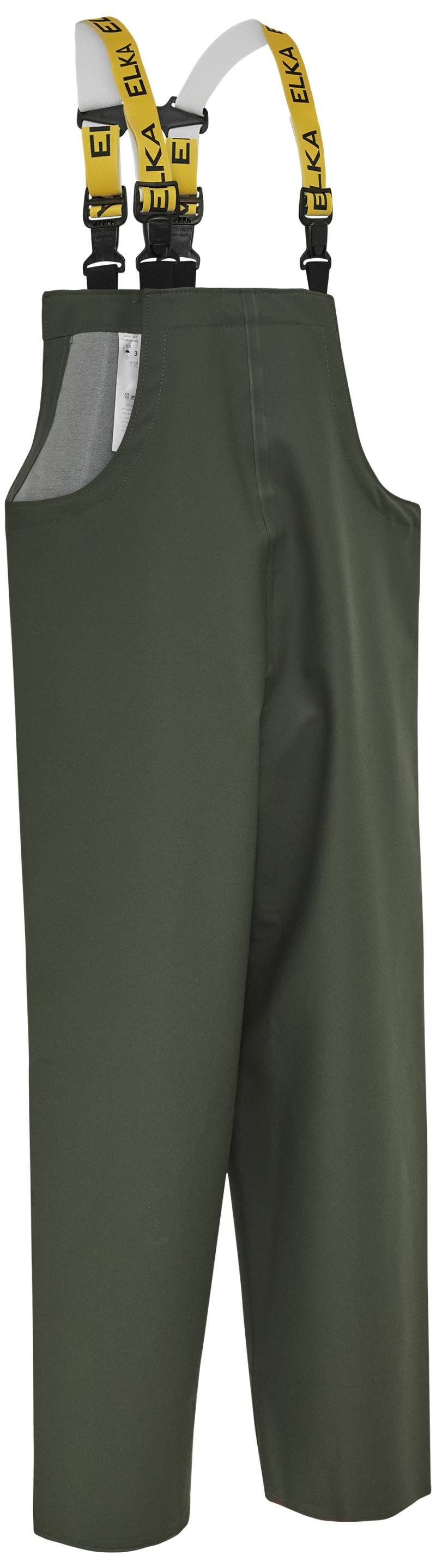 Overalls M/Seler Kraftig Pvc 177301 Oliven Str. 2xl - Elka