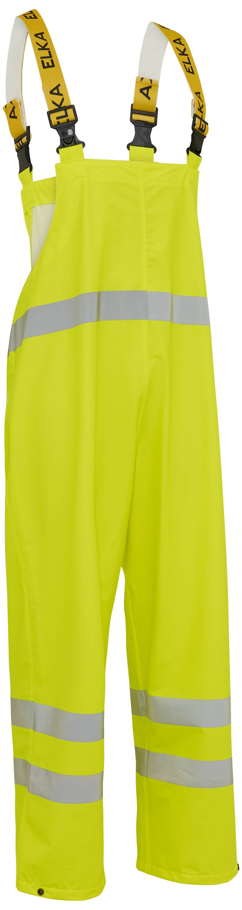Hi-Vis Overalls M/Seler 028800r Gul Str. 4xl - Elka
