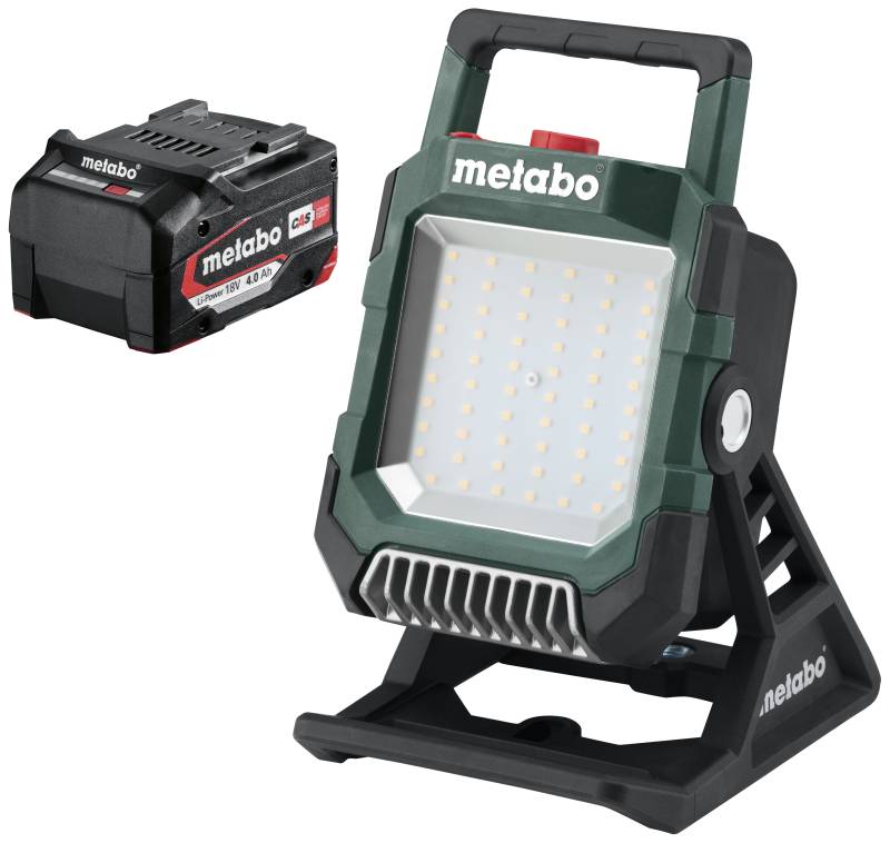 Sampak: Arbejdslampe Bsa18 Led 4000 Solo+1ã—18v/4ah - Metabo