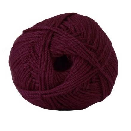 Hjertegarn Cotton Nr. 8 Garn 1726 Bordeaux