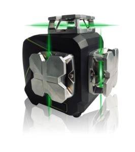 Linjelaser Elma Laser X360-3, 3 Stk. 360 Grnne Linjer, Selvnivellerende, Li-Ion Batteri - Elma Instruments