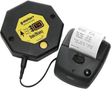 G-Meter Plus Er Bremsetest I Lommeformat Med Hukommelse Og Strimmel Printer - Elma