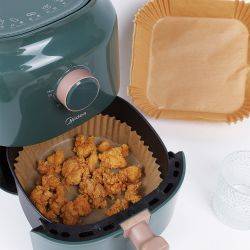 Nqkitchen 50-Pack Square Air Fryer Blotting Paper (s) - Tilbehør Til Køkken