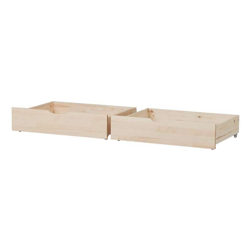Hoppekids Eco Comfort - Skuffesæt Til 70x160 Cm. Seng - Natur