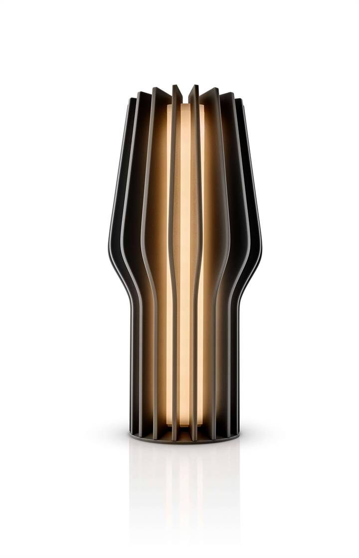 Radiant Led Batteri- / Bordlampe 25 Cm, Sort - Please Wait To Be Seated