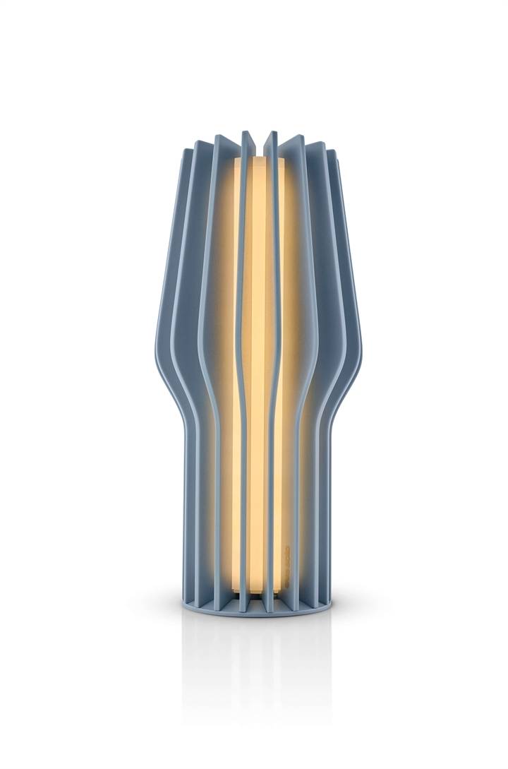 Radiant Led Batteri-/ Bordlampe 25 Cm, Dusty Blue - Please Wait To Be Seated