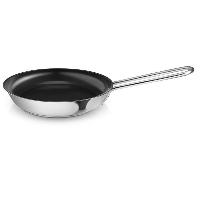 Eva Trio Rustfrit Stål Stegepande 30 Cm Med Keramisk Belægning