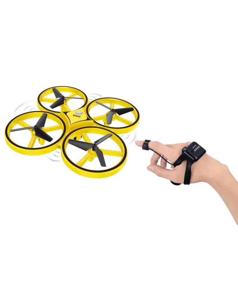 Denver Dro-170 Mikro Drone Med Håndmonteret Controller + Gratis 2 Stk. Valgfri Bøger Om Droner