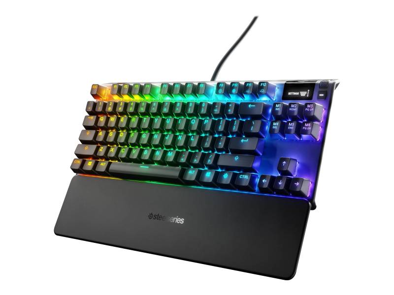 Steelseries Apex 7 Tkl Tastatur Mekanisk Rgb Kabling