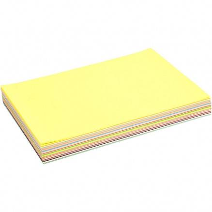 Creativ Papir, A4 210x297 Mm, 80 G, Ass. Farver, 290ass. Ark - Paper Concept