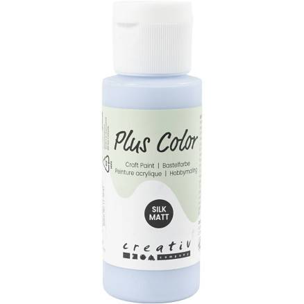 Plus Color Hobbymaling, Lyseblå, 60ml/ 1 Fl. - Diverse