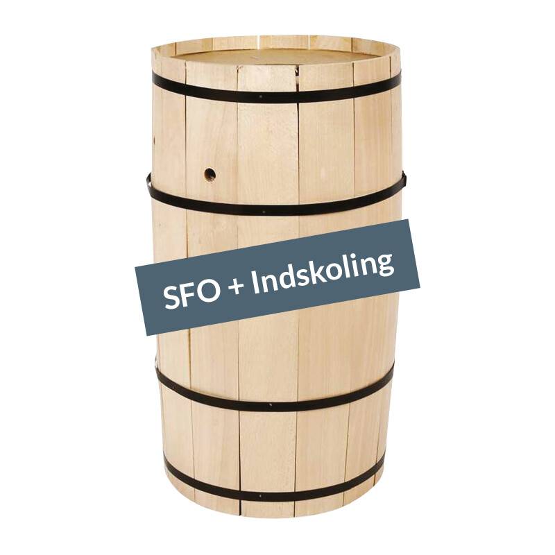Fastelavnstønde, Bøg, 54 Cm. - Til Indskolingsbørn