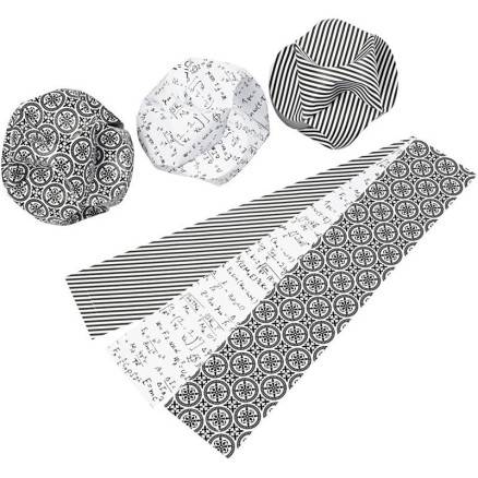 Click Ornamenter, Diam. 9 Cm, Str. 5,5x28,4 Cm, 9 Sæt/ 1 Pk. - Diverse
