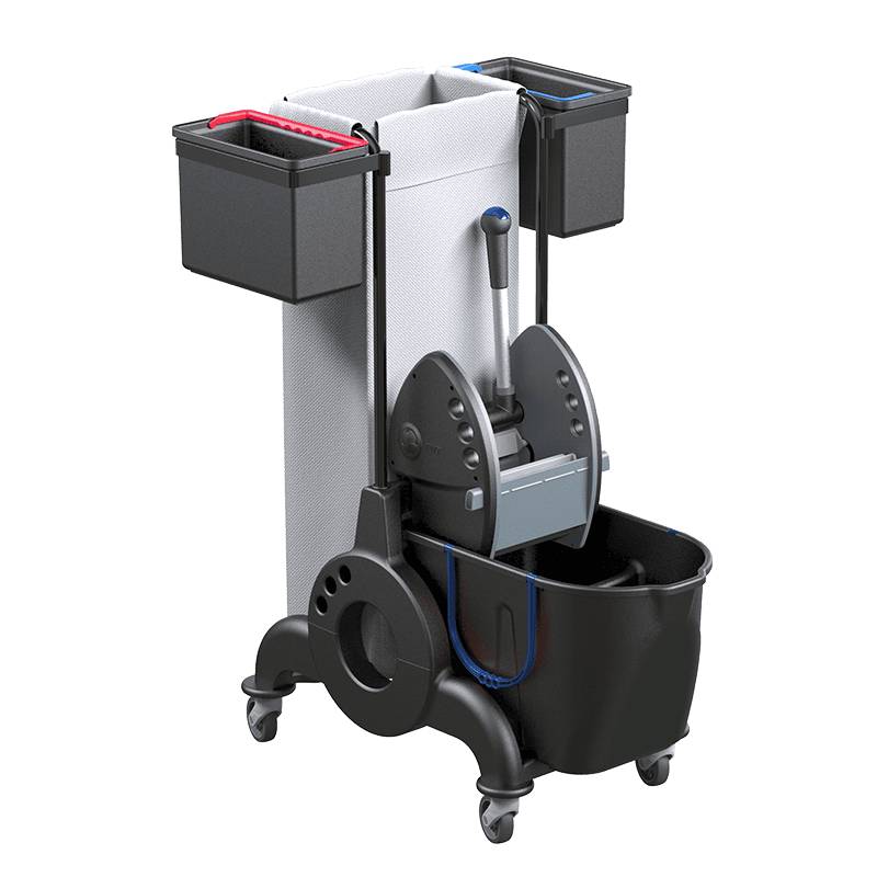 Rengøringsvogn Nordic Recycle Speed Mop Kombi 25 L. - Egen Import