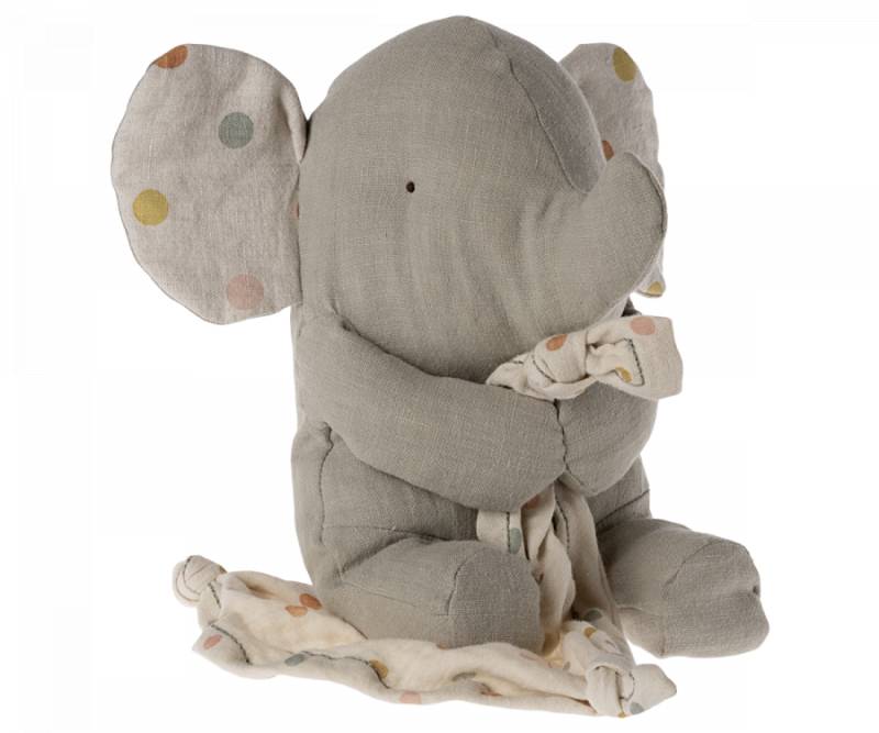 Elefant "lullaby Friends" Grå M/ Musik I Halen - Maileg
