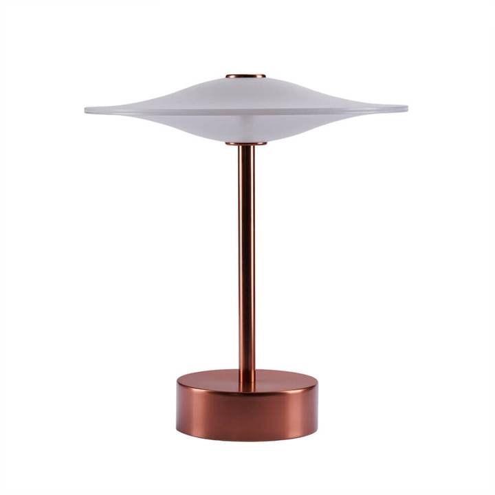 Sinus Portable Batterilampe / Bordlampe, Kobber - Piet Hein