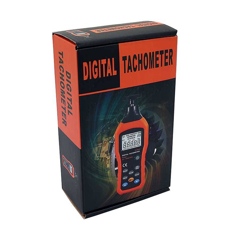 Digital Håndtachometer (omdrejningstæller) Med Mekanisk Måling Og Data Logning - Diesella