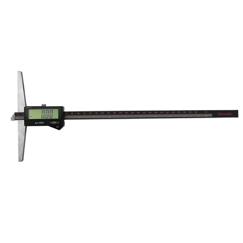 Digital Dybdeskydelære 0-300x0,01 Mm Ip67 Din862 M/Bluetooth - Diesella