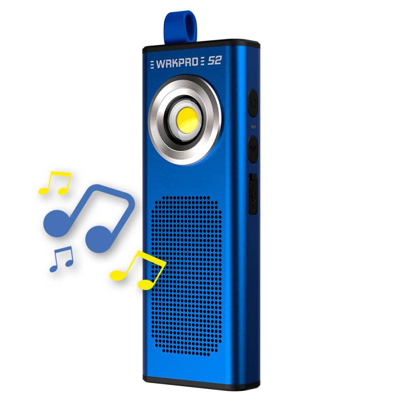Wrkpro Arbejdslampe "s2" Cob Led Med Genopladeligt Batteri Og 5w Bluetooth Højtaler - Diesella