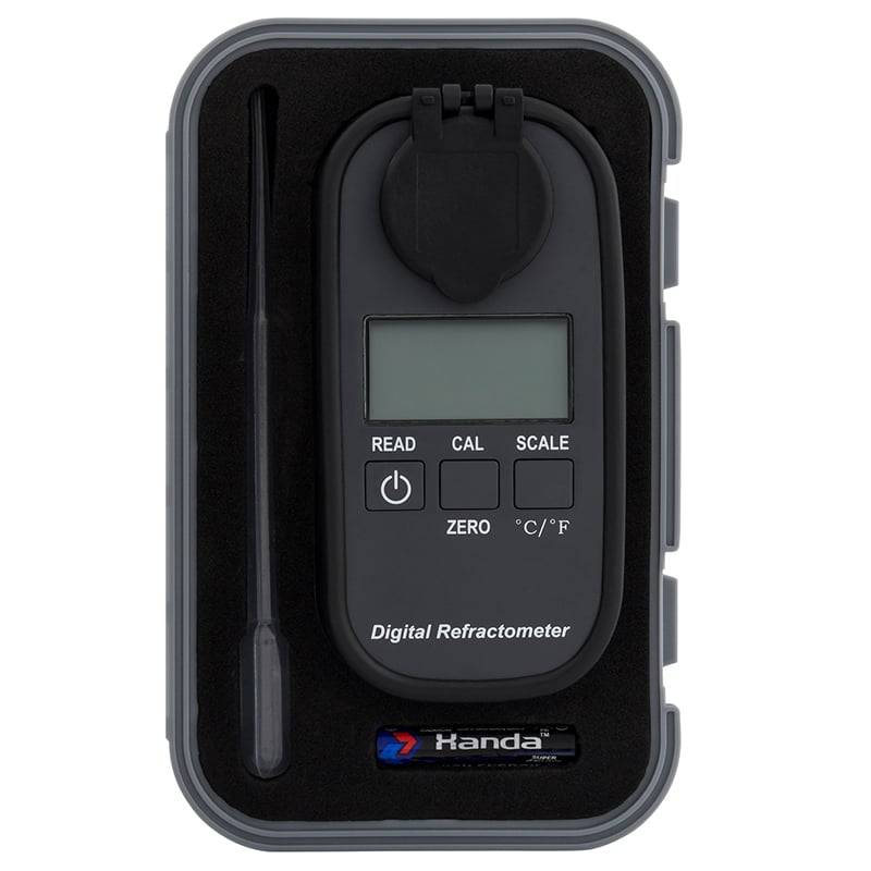 Digitalt Urea-Adblue Refraktometer 0-51%x0,1% Og Nøjagtighed +/-0,2% - Diesella
