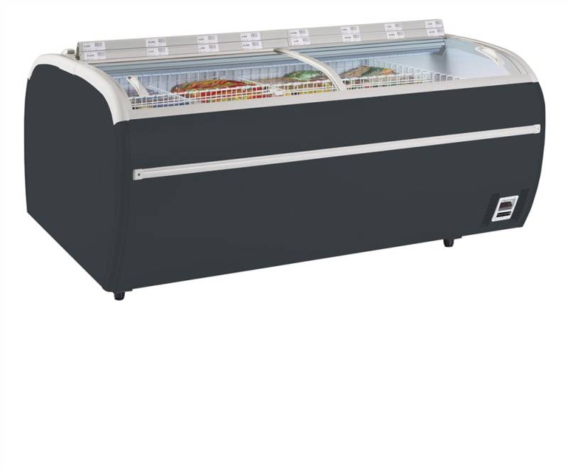 Supermarkedskøler / -Fryser I Antracit-Twin 220a-Cf - Tefcold
