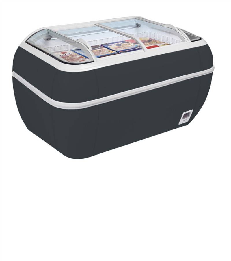Supermarkedskøler / -Fryser I Antracit-Twin Head A-Cf - Tefcold