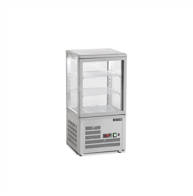 Display-Kølemontre, Bordmodel - 60 Liter - Upd60-Grey - Tefcold
