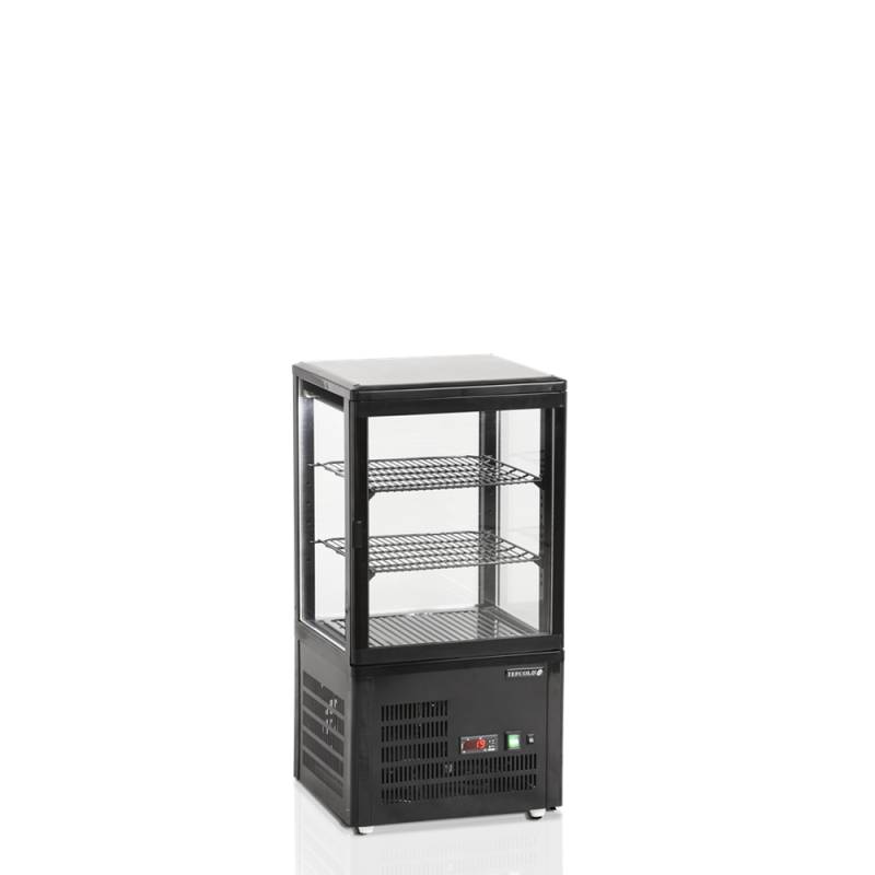 Display-Kølemontre, Bordmodel - 60 Liter - Upd60-Black - Tefcold