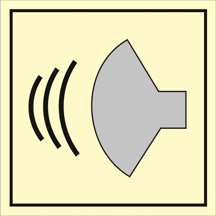 Pa- Speaker For Alarms And   - Efterlysende Plast Hi150 - 150 X 150 Mm - Jo Safety