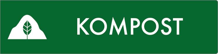 Affaldsskilt Kompost Selvklæbende Vinyl  60 X 240 Mm Af0002v60x240 - Jo Safety