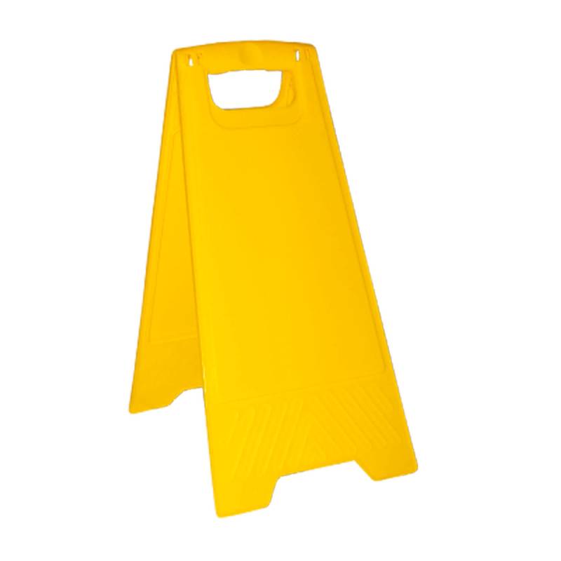 Blankt Advarselsskilt - Fritstående Skilt - Plast 600 X 300 Mm - Jo Safety
