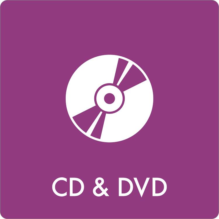 Affaldsskilt Cd & Dvd Selvklæbende Vinyl 120 X 120 Mm Af2411v120x120 - Jo Safety